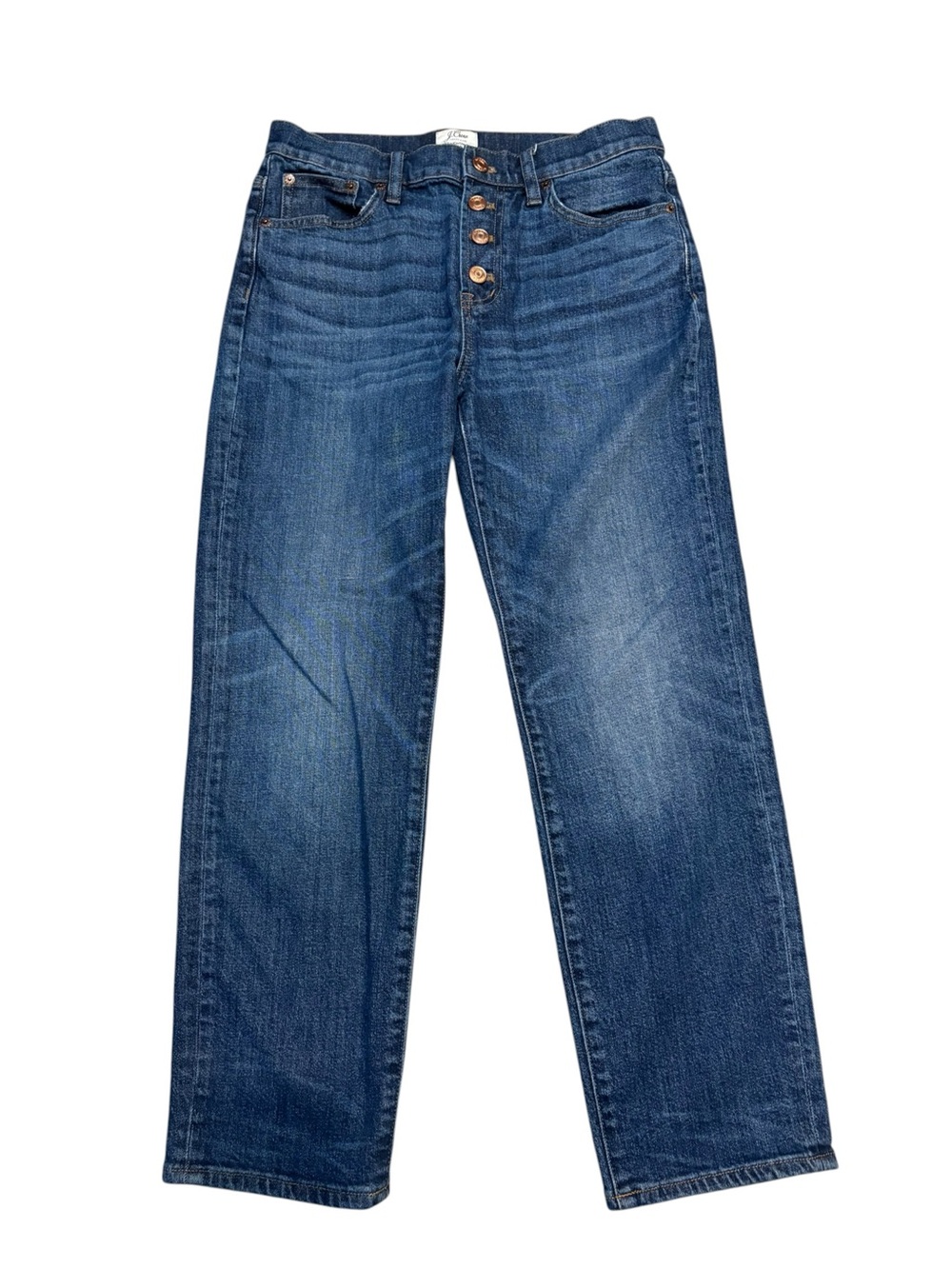 J. Crew The Straightaway Button Fly Jeans. Size 26